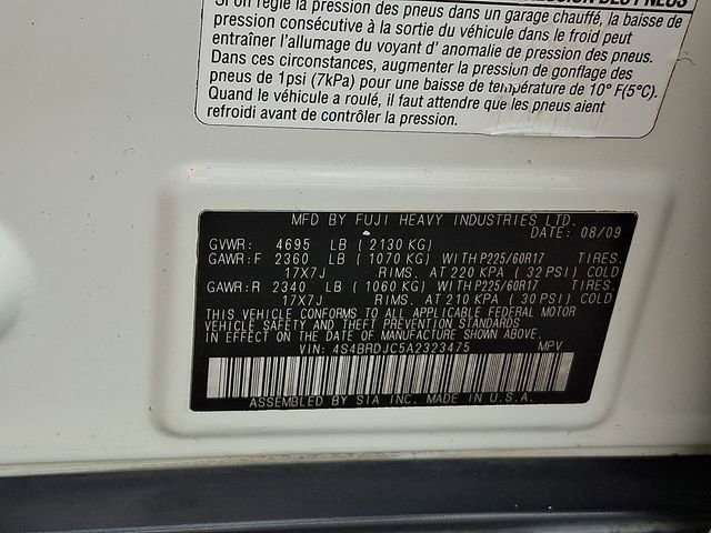 Used 2010 Subaru Outback 3.6R Limited AWD/4WD image 25