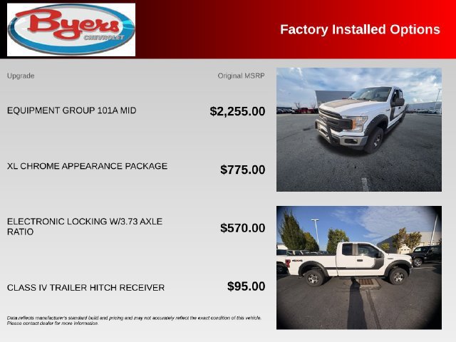 Used 2019 Ford F150 XL w/ Equipment Group 101A Mid AWD/4WD image 10