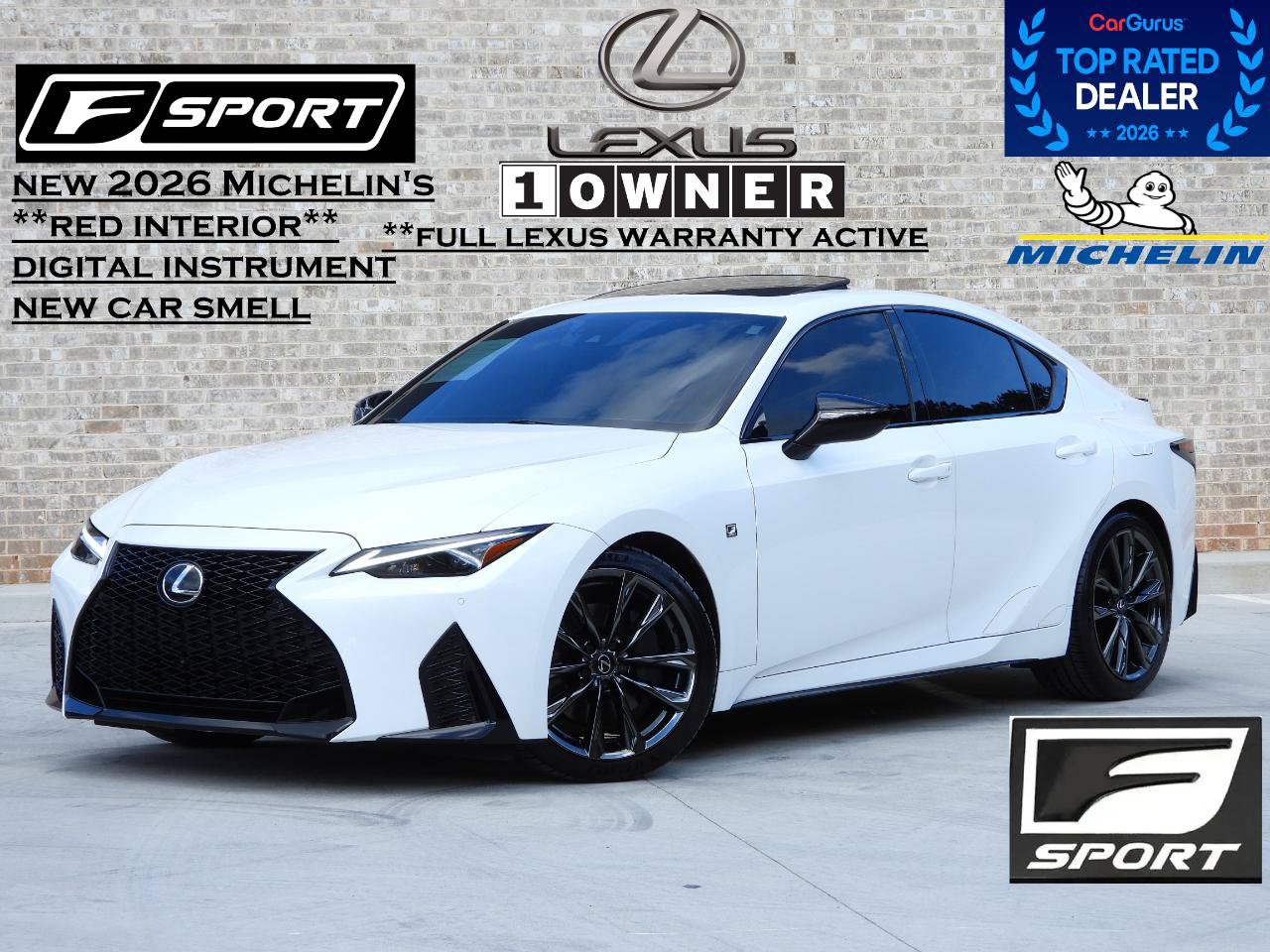 Used 2025 Lexus IS 350 F Sport w/ Accessory Package 2 RWD image 1