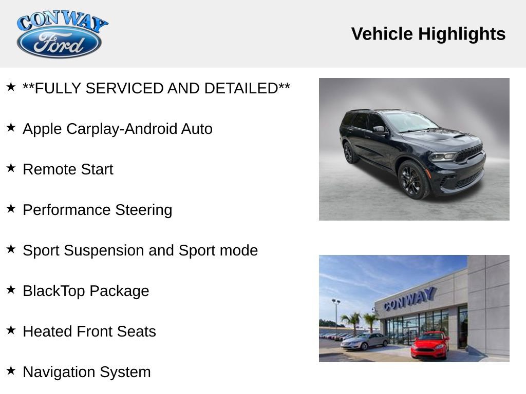 Used 2024 Dodge Durango R/T w/ Blacktop Package image 8