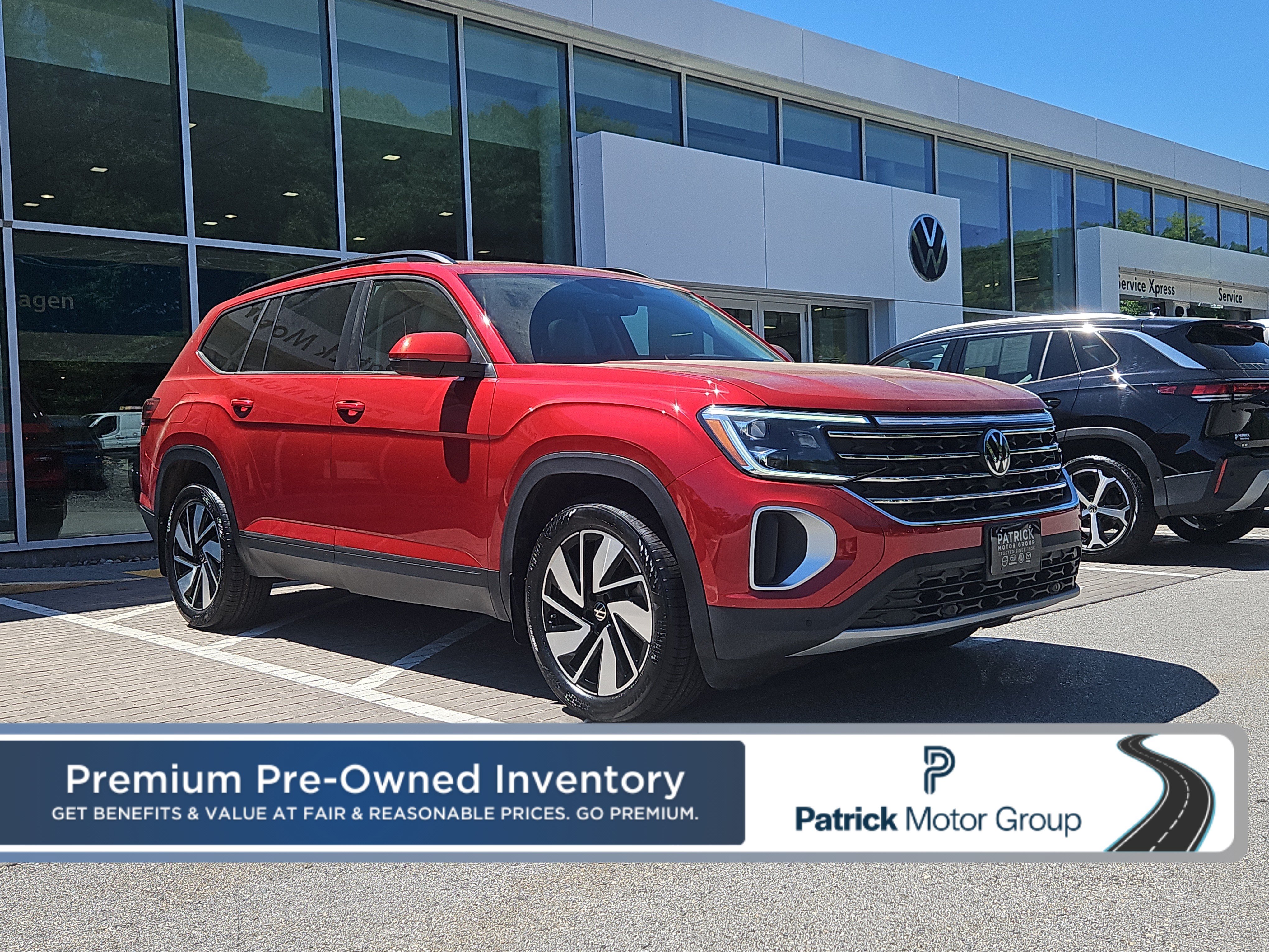 Certified 2024 Volkswagen Atlas SE w/ Panoramic Sunroof Package