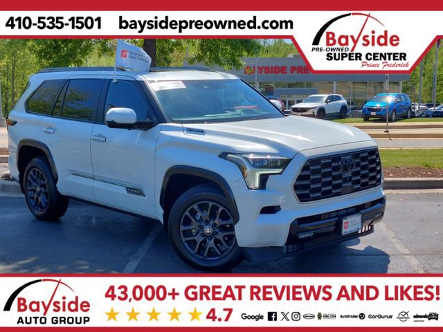 Certified 2025 Toyota Sequoia Platinum AWD/4WD image 1