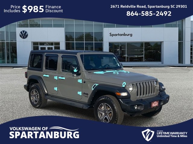 Used 2021 Jeep Wrangler Unlimited Sport image 1