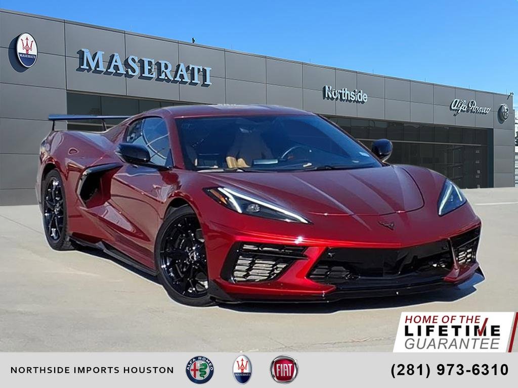Used 2021 Chevrolet Corvette Stingray Preferred Cpe w/ Body-Color Dual Roof Package