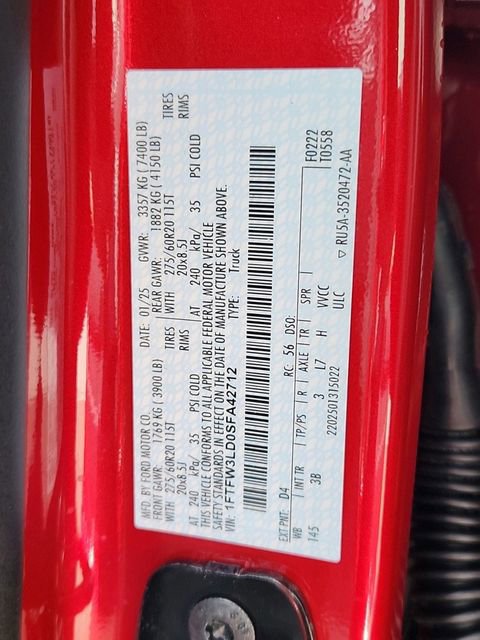 New 2025 Ford F150 XLT w/ Equipment Group 303A High image 25