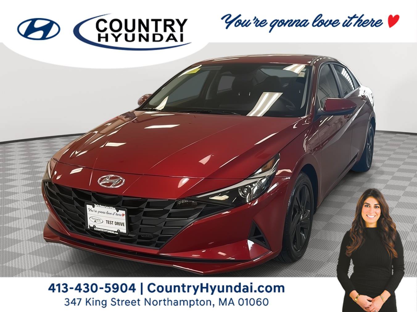 Certified 2023 Hyundai Elantra SEL FWD image 1
