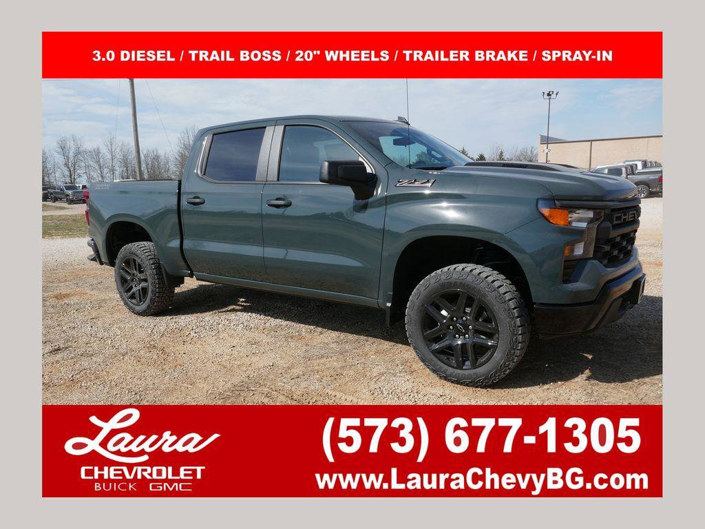 New 2026 Chevrolet Silverado 1500 Custom Trail Boss image 1