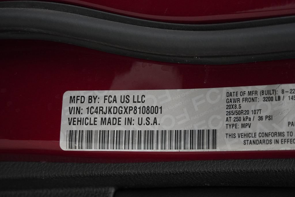 Certified 2023 Jeep Grand Cherokee L Overland AWD/4WD image 54