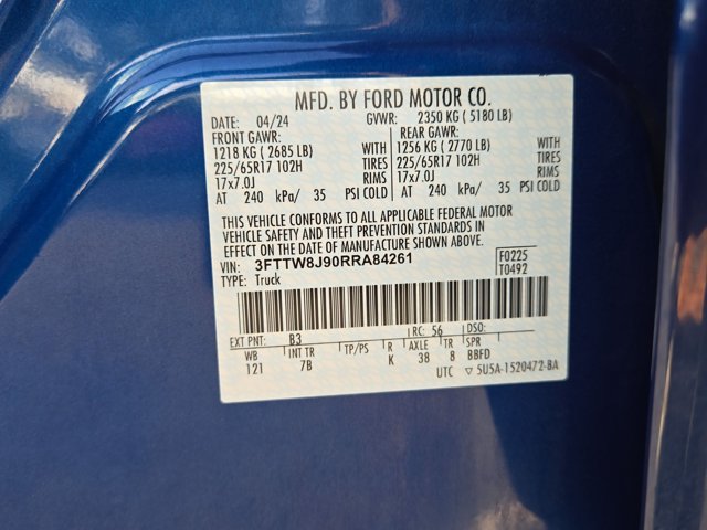 Certified 2024 Ford Maverick XLT w/ Equipment Group 300A Standard AWD/4WD image 23