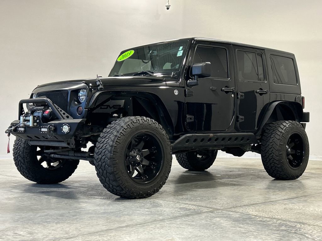 Used 2013 Jeep Wrangler Unlimited Sahara w/ Dual Top Group image 2