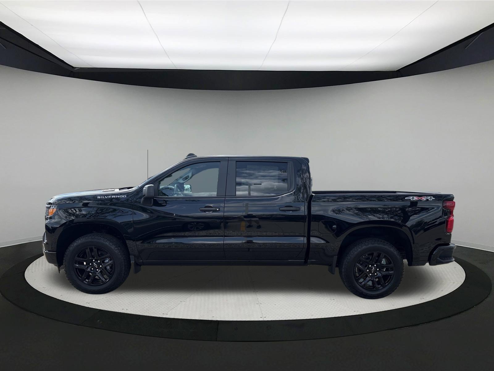 New 2026 Chevrolet Silverado 1500 Custom w/ Turbomax Blackout Package AWD/4WD image 5