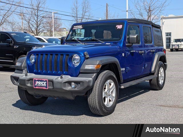 Used 2018 Jeep Wrangler Unlimited Sport S