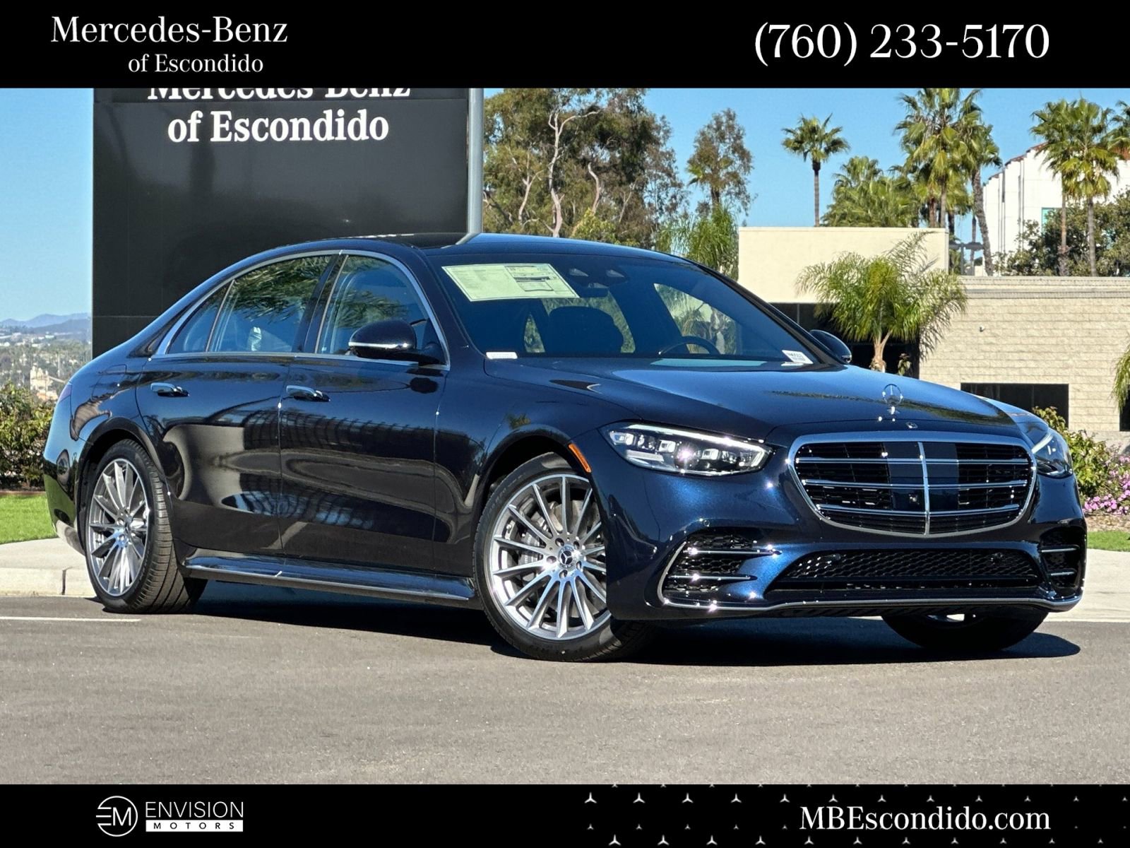 New 2026 Mercedes-Benz S 580 4MATIC Sedan