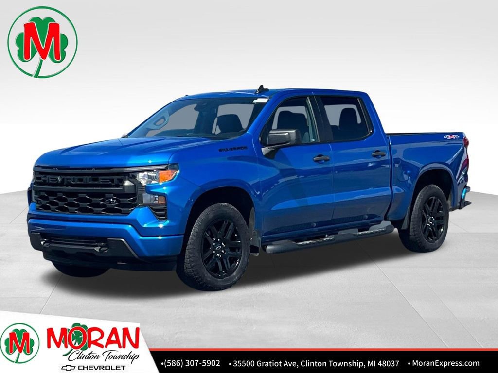 Certified 2023 Chevrolet Silverado 1500 Custom w/ 2.7L Blackout Package