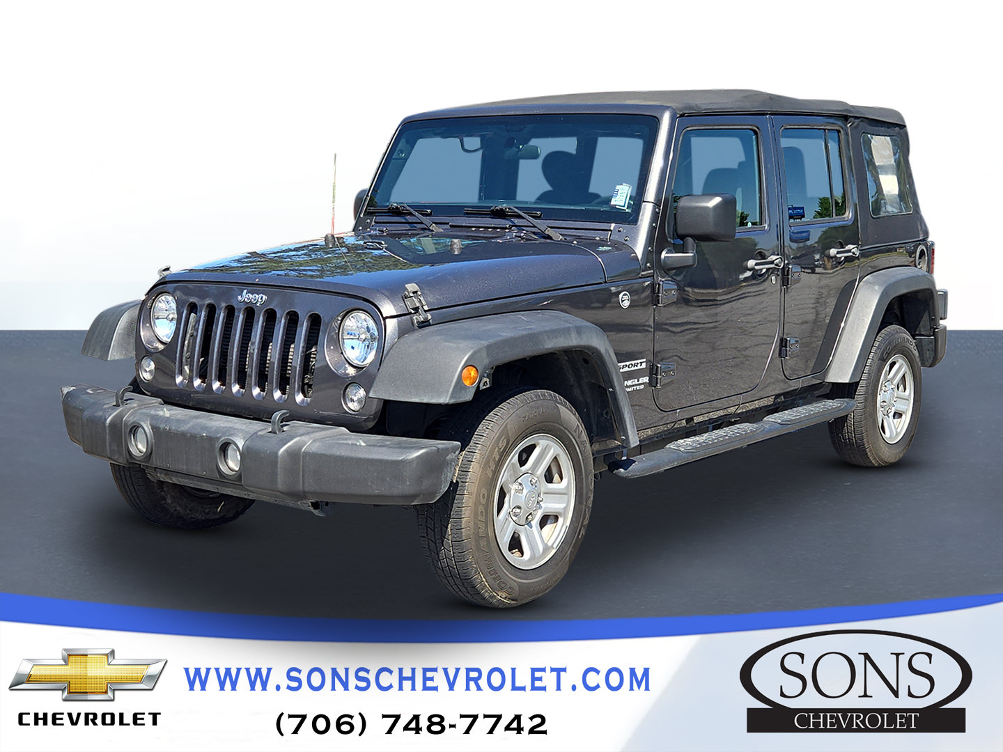 Used 2017 Jeep Wrangler Unlimited Sport w/ Connectivity Group AWD/4WD video 1