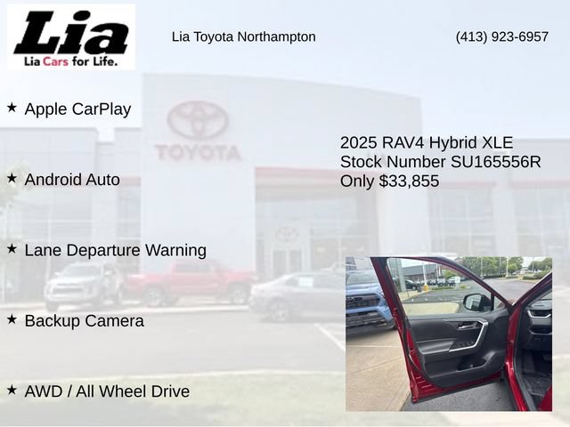 Used 2025 Toyota RAV4 XLE AWD/4WD image 7