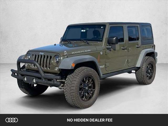 Used 2015 Jeep Wrangler Unlimited Rubicon w/ Connectivity Group AWD/4WD image 1