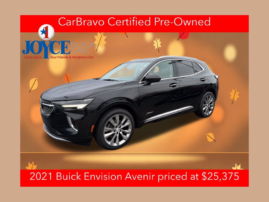 Certified 2021 Buick Envision Avenir w/ Technology Package II