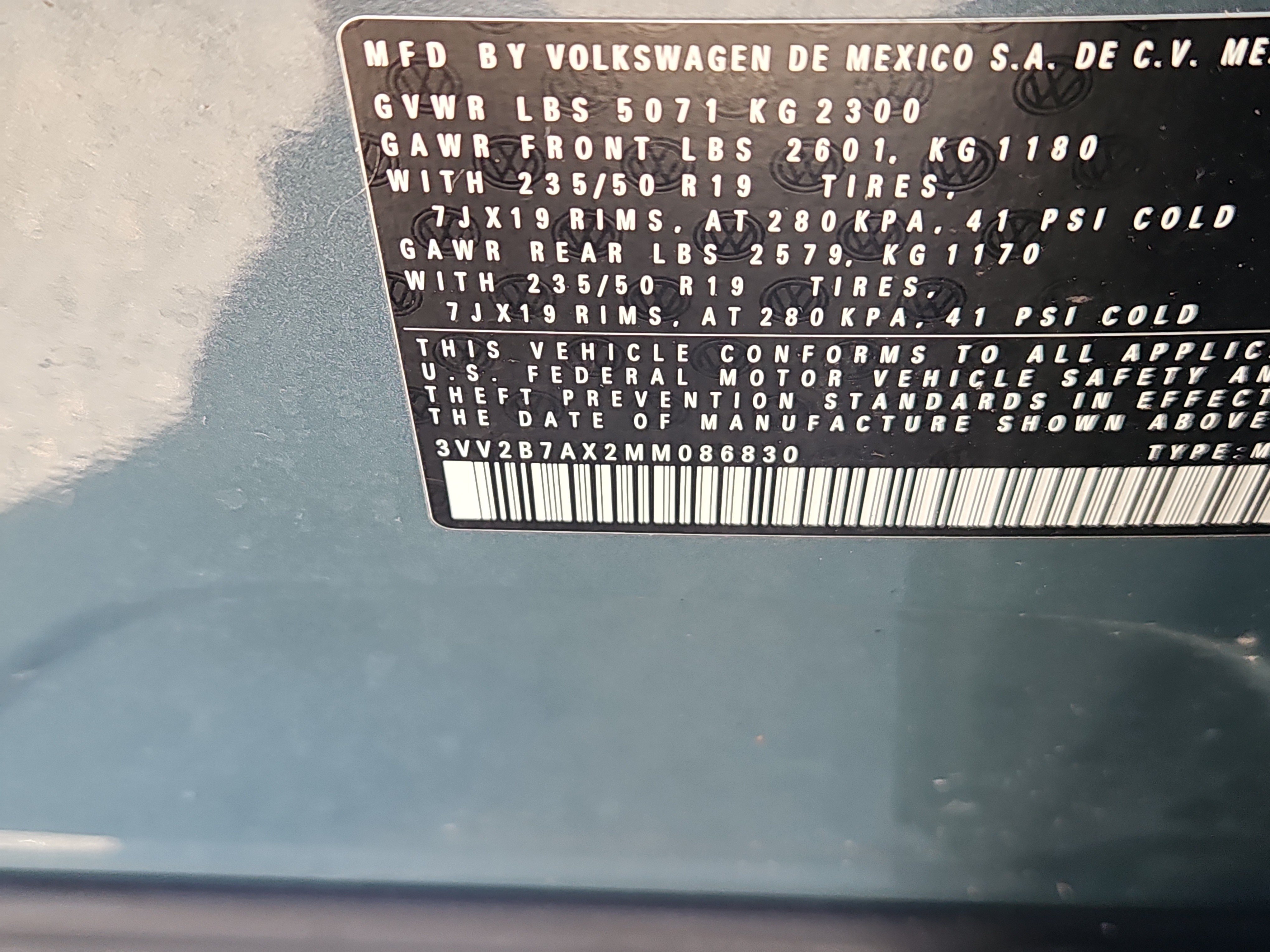Used 2021 Volkswagen Tiguan SEL AWD/4WD image 7