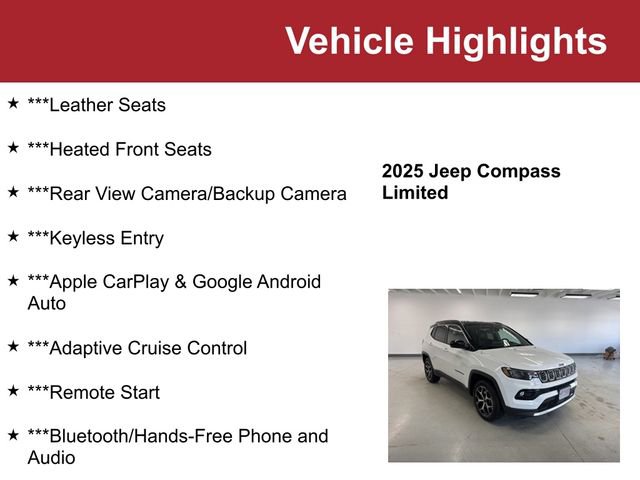 Used 2025 Jeep Compass Limited image 2