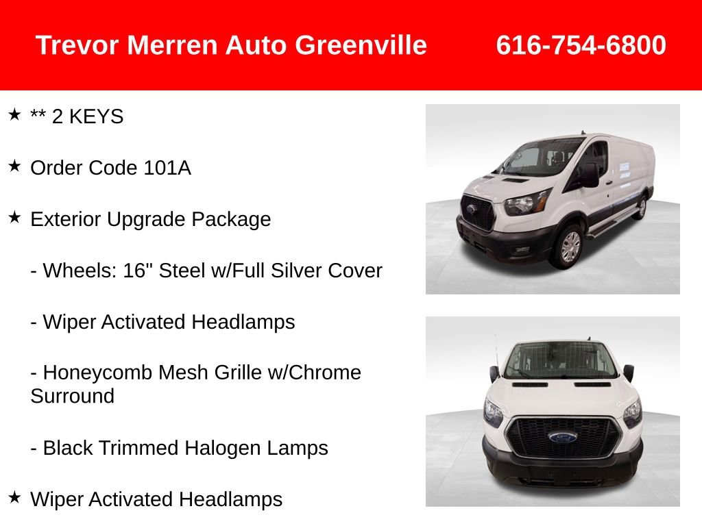 Used 2024 Ford Transit 250 Low Roof w/ Exterior Upgrade Package image 14