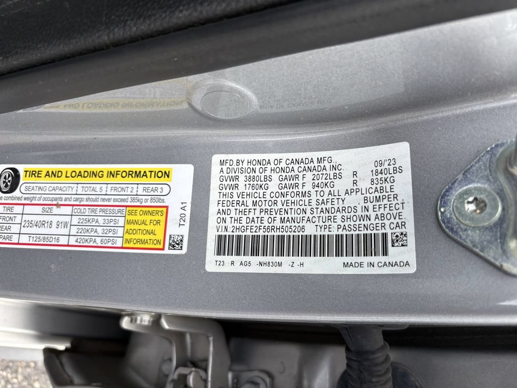 Used 2024 Honda Civic Sport image 6