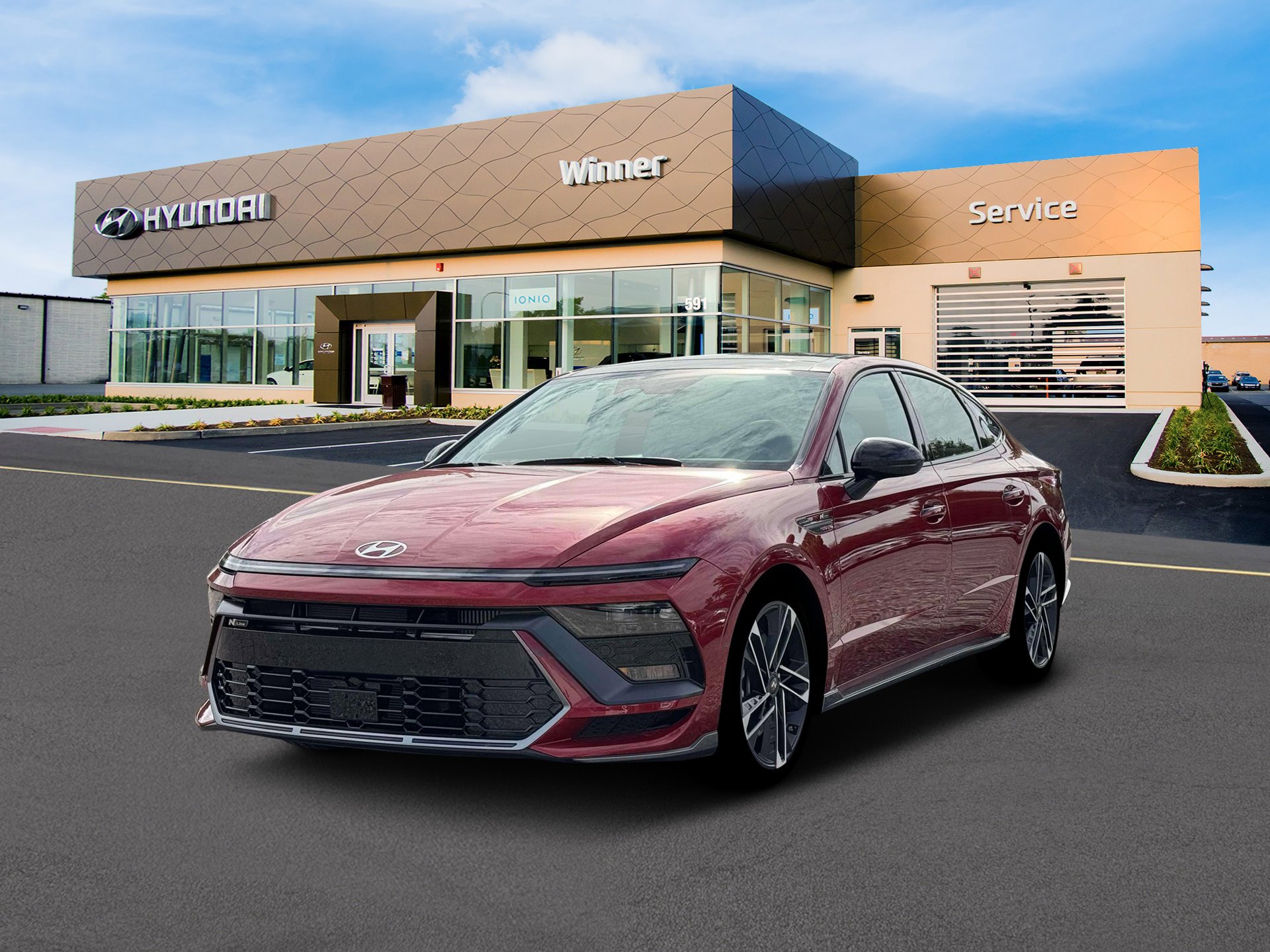 New 2026 Hyundai Sonata N Line image 1