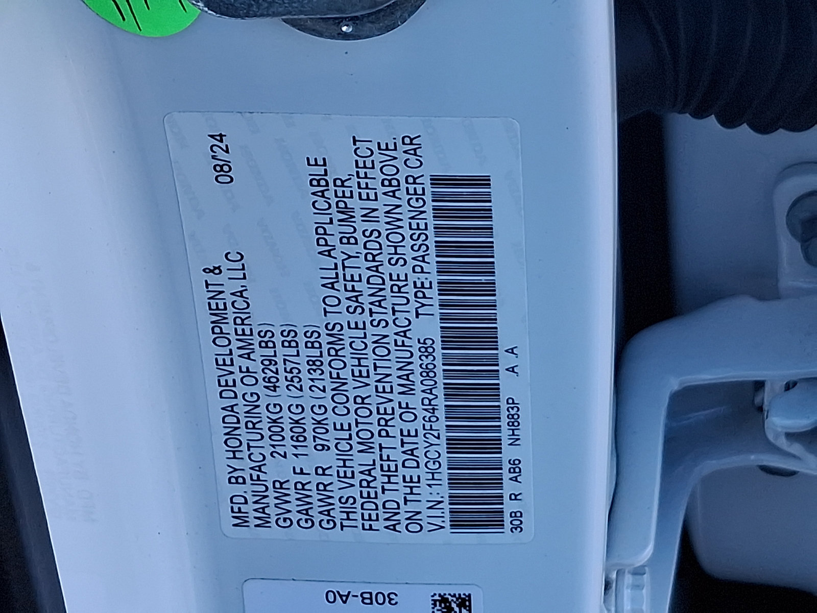 Used 2024 Honda Accord EX-L image 26
