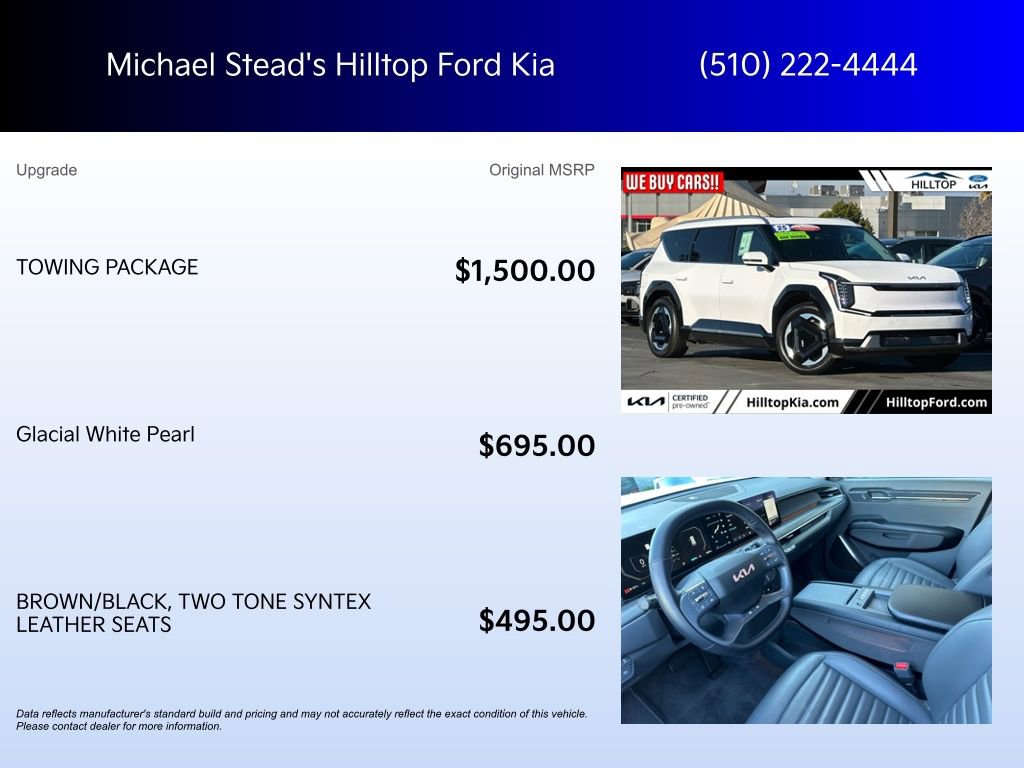 Certified 2025 Kia EV9 Land w/ Towing Package image 6