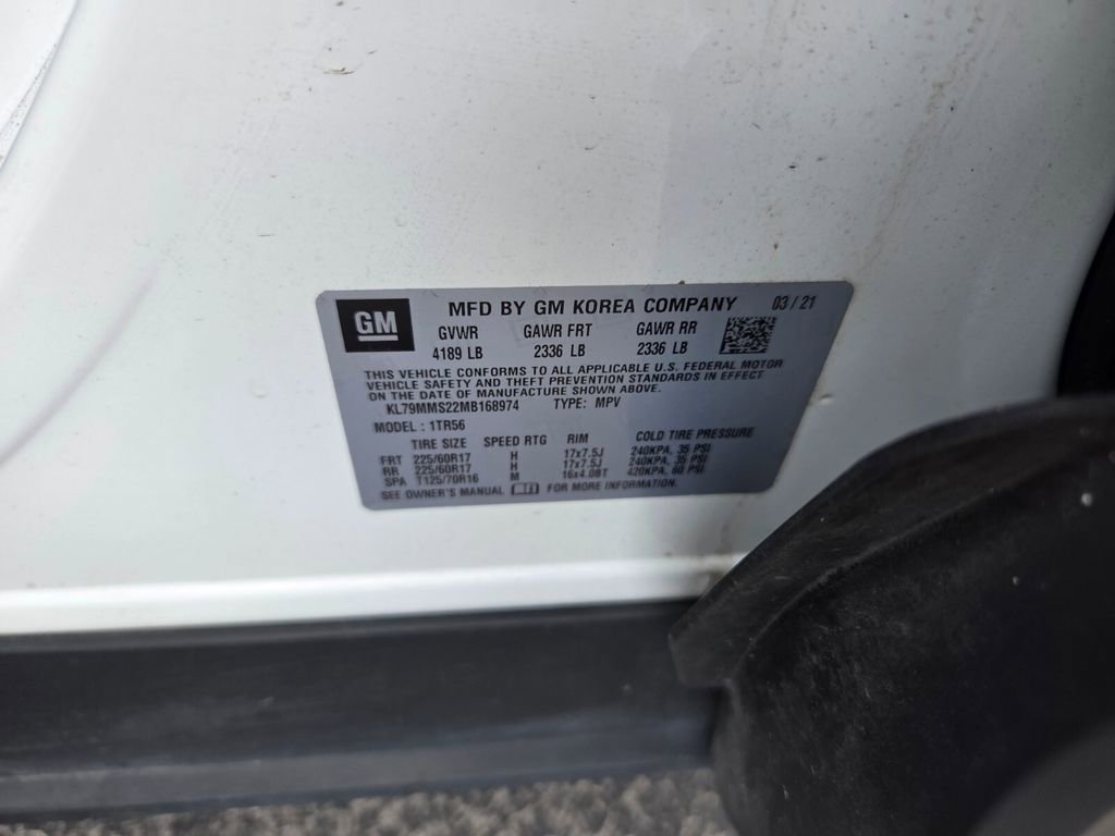 Certified 2021 Chevrolet TrailBlazer LS FWD image 18