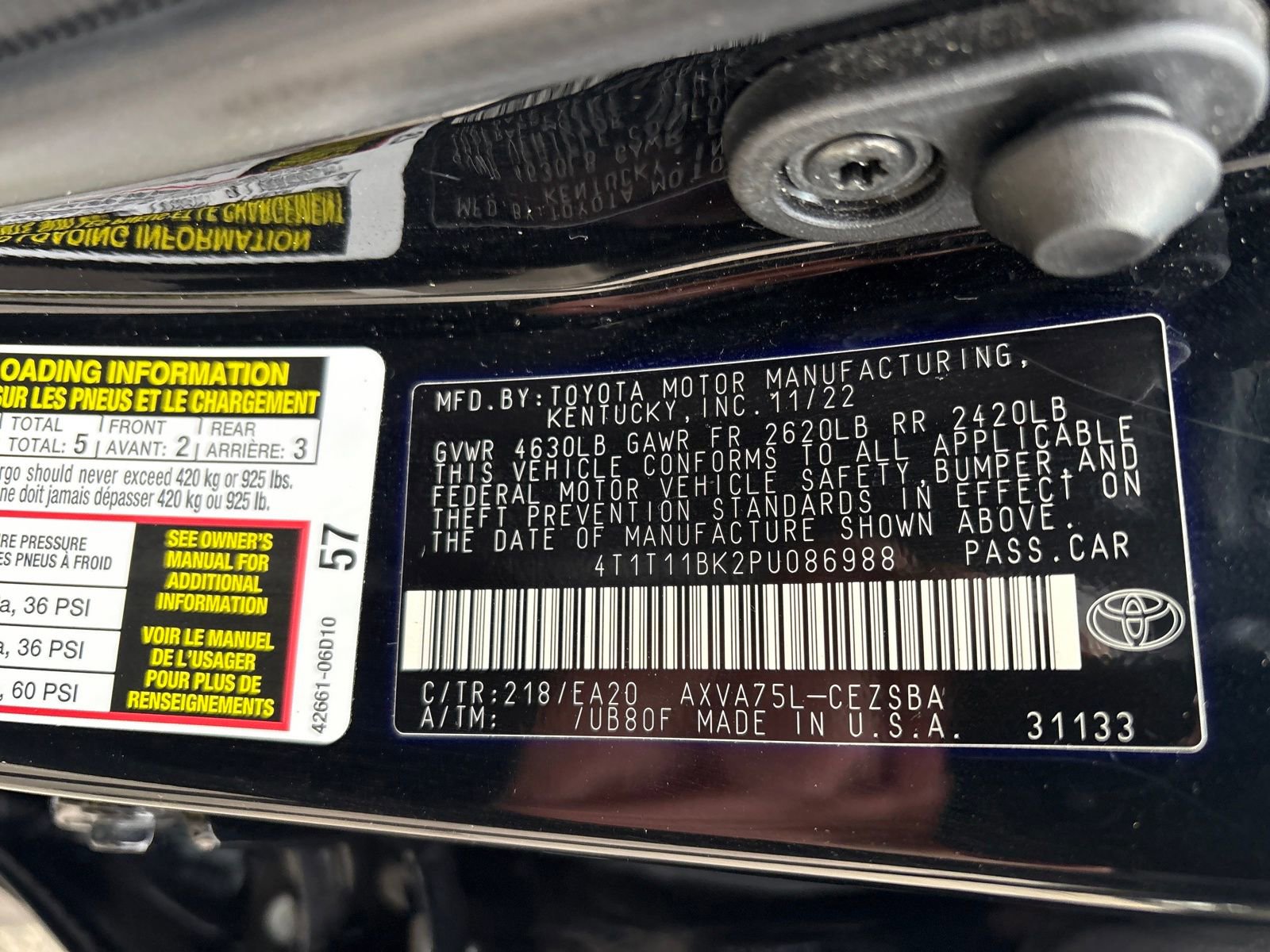 Used 2023 Toyota Camry SE w/ Convenience Package image 30