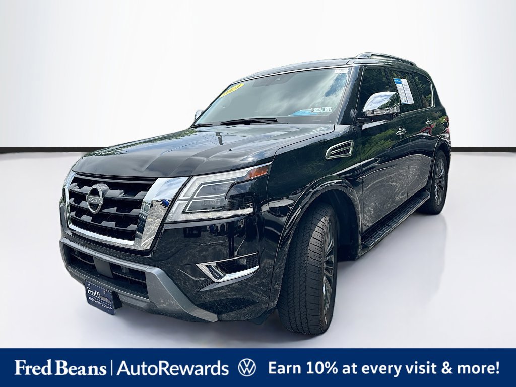 Used 2024 Nissan Armada Platinum w/ Captain's Chairs Package AWD/4WD image 3