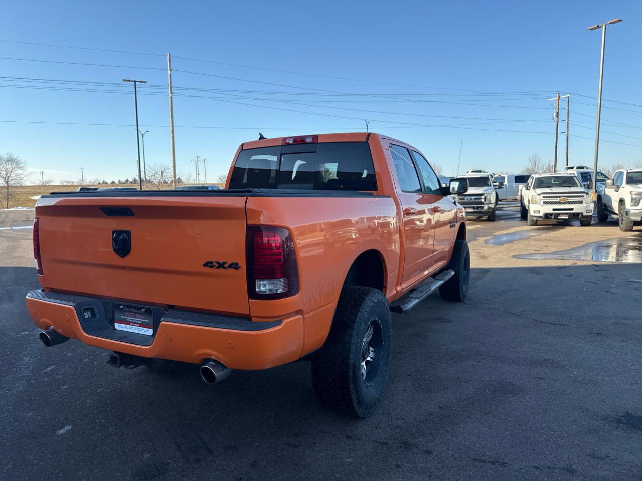 Used 2015 RAM 1500 Sport w/ Ignition Orange Sport Package image 5