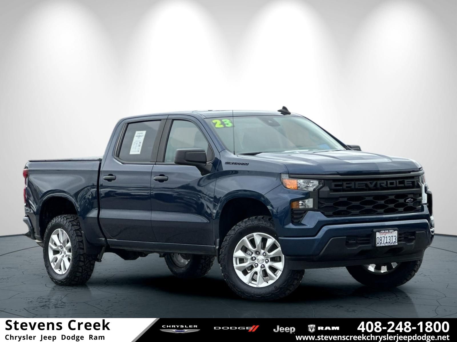 Used 2023 Chevrolet Silverado 1500 Custom w/ LPO, Dark Essentials Package RWD image 1