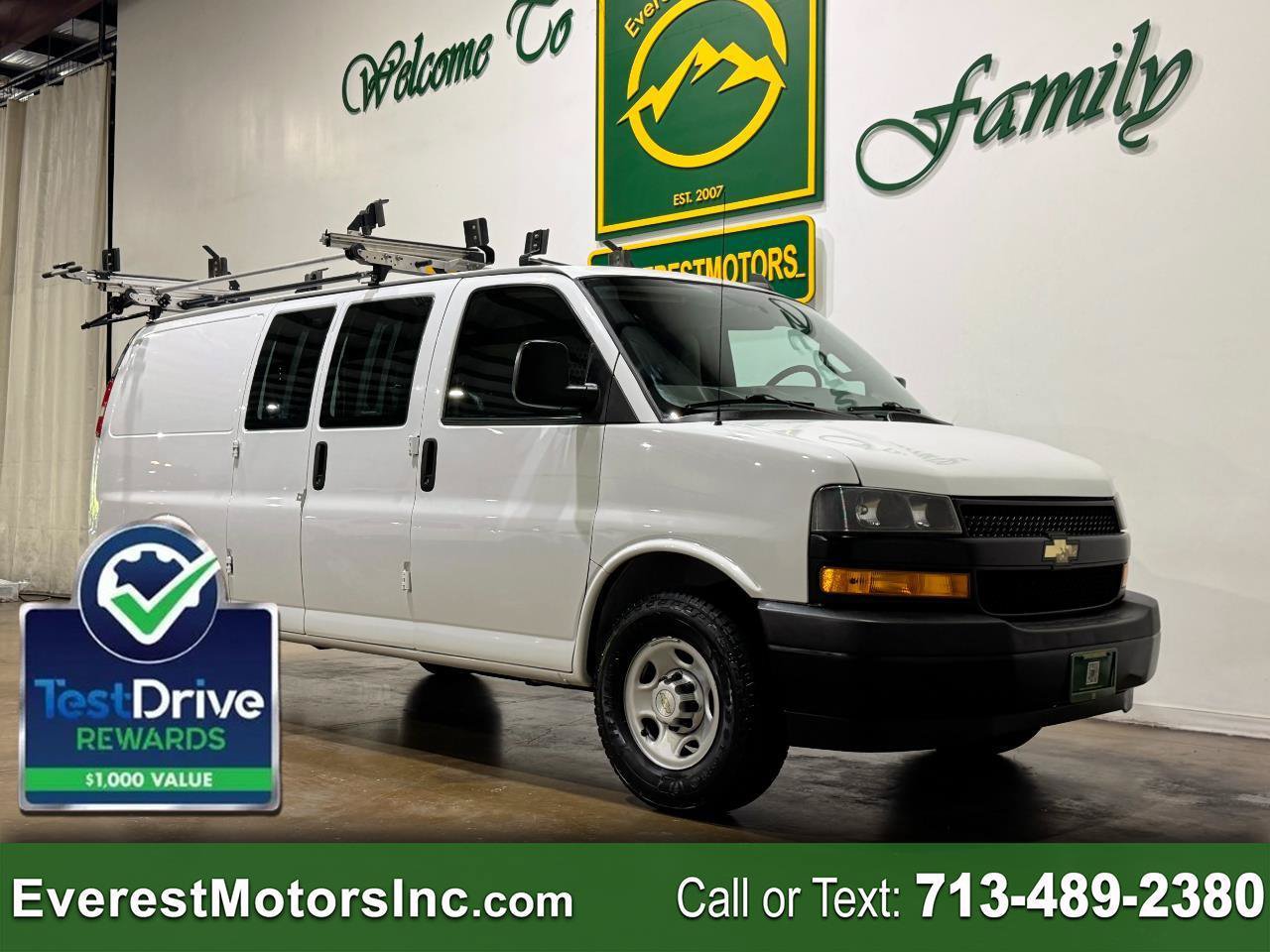 Used 2020 Chevrolet Express 2500 w/ Safety Package RWD image 1