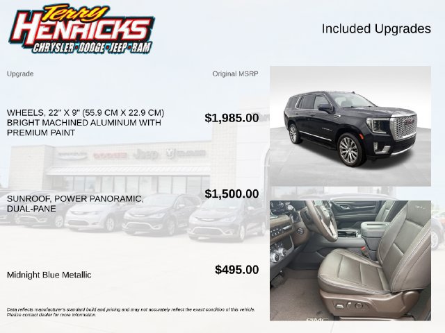 Used 2022 GMC Yukon Denali AWD/4WD image 7