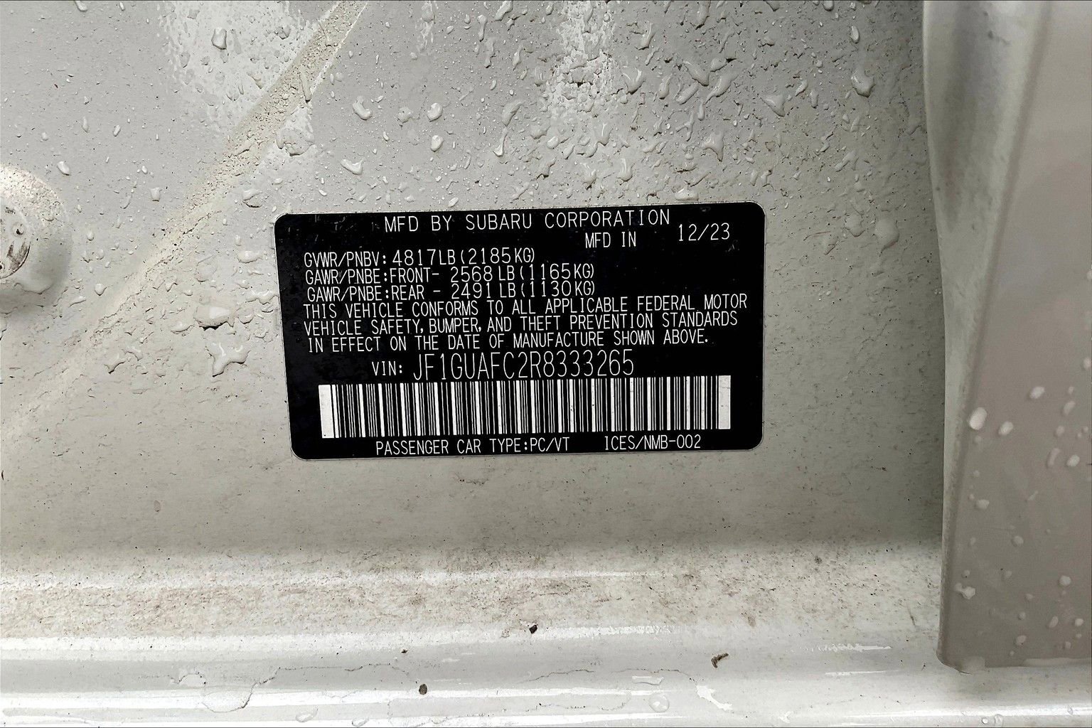 Used 2024 Subaru Impreza 2.0i Sport image 33