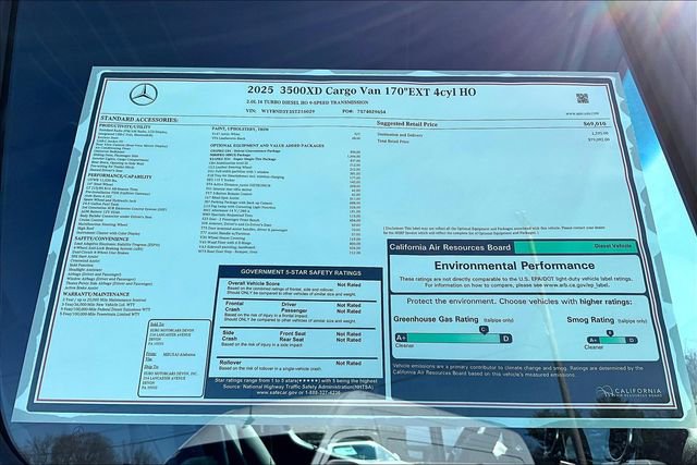 New 2025 Mercedes-Benz Sprinter 3500 image 17