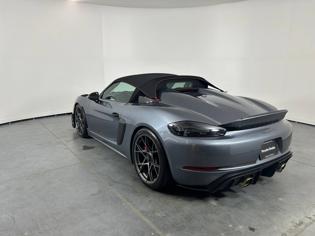 Certified 2025 Porsche 718 Boxster Spyder RS RWD image 29