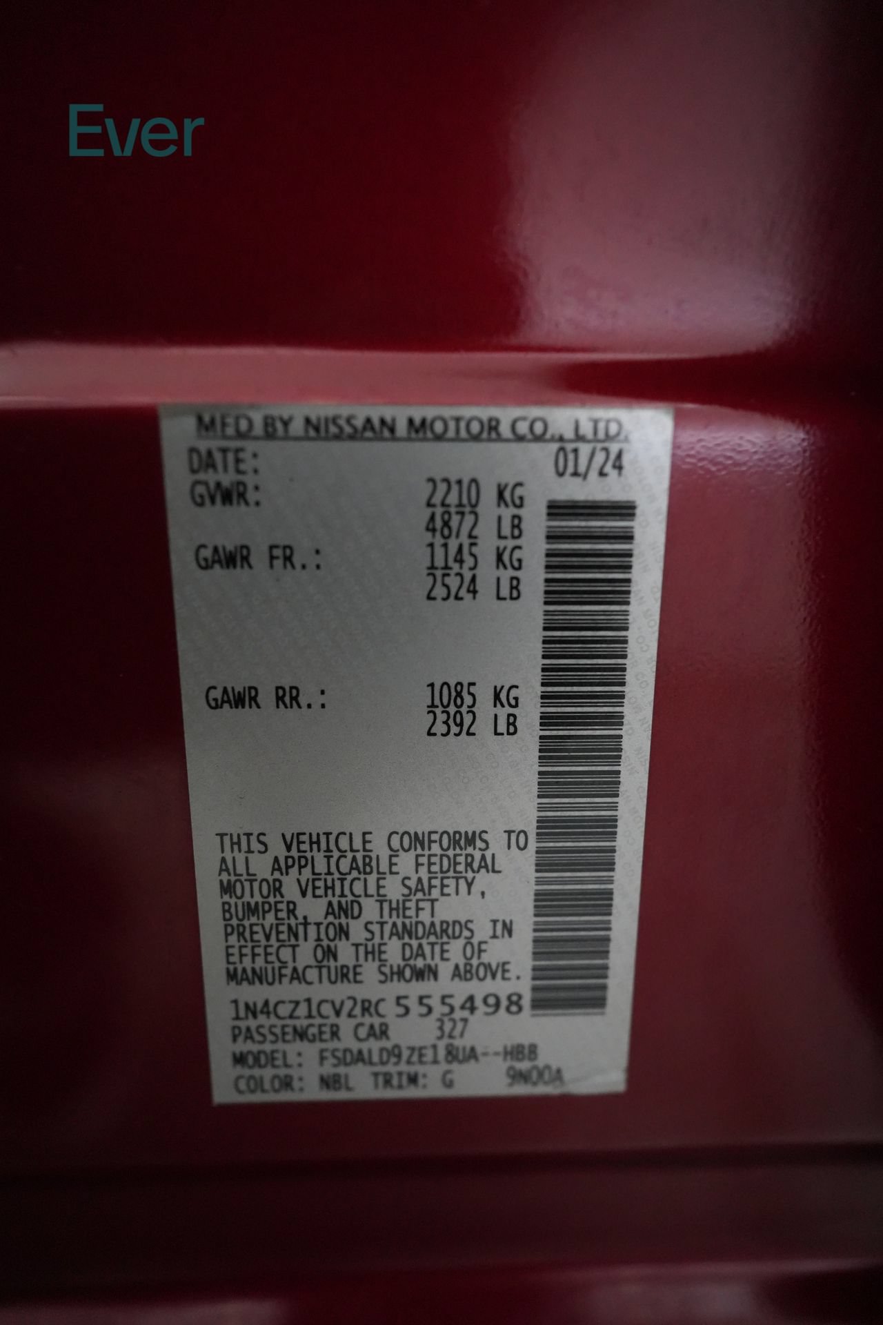 Used 2024 Nissan Leaf SV Plus FWD image 28
