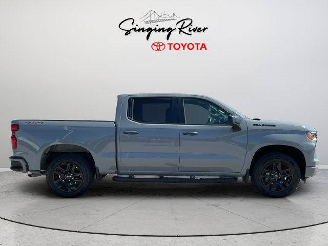 Used 2024 Chevrolet Silverado 1500 Custom w/ Turbomax Blackout Package AWD/4WD image 8