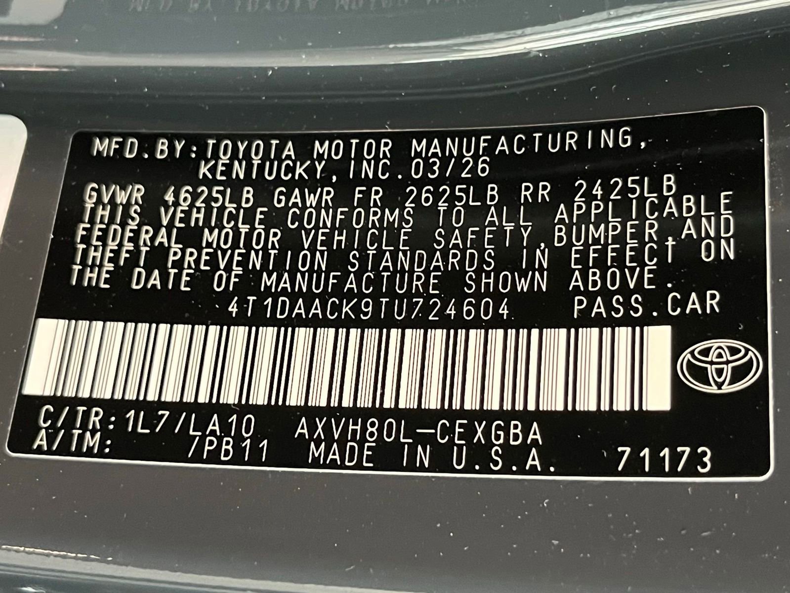 Used 2026 Toyota Camry XLE FWD image 20