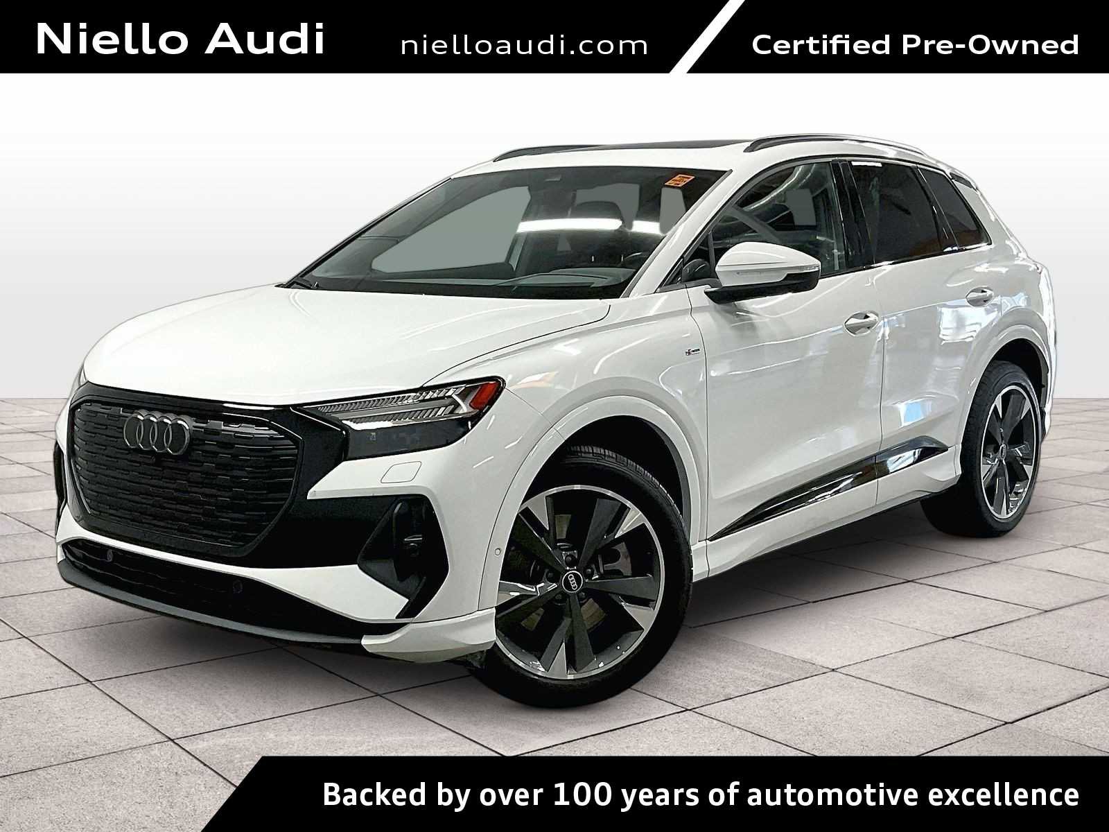Used 2023 Audi Q4 e-tron Prestige w/ Black Optic Package image 1