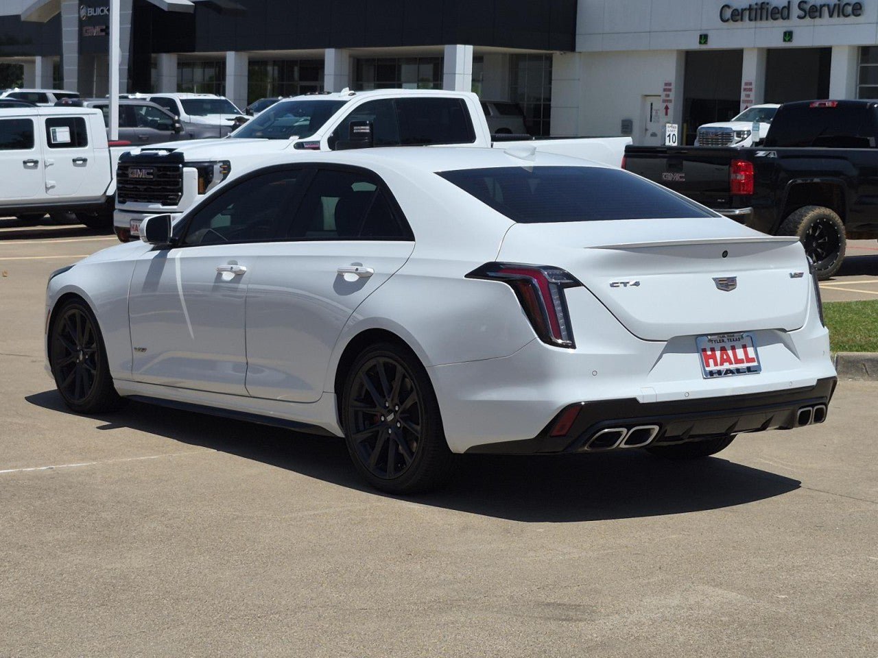 Certified 2023 Cadillac CT4 V w/ Navigation Package RWD image 4