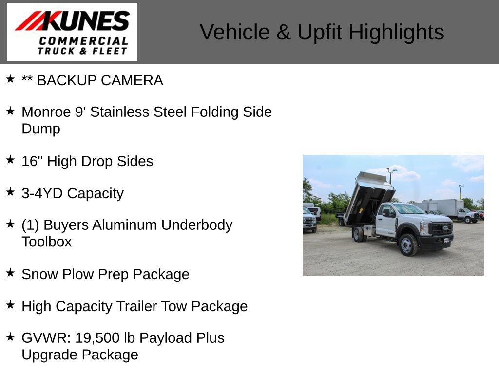 New 2024 Ford F550 4x4 Regular Cab Super Duty image 3