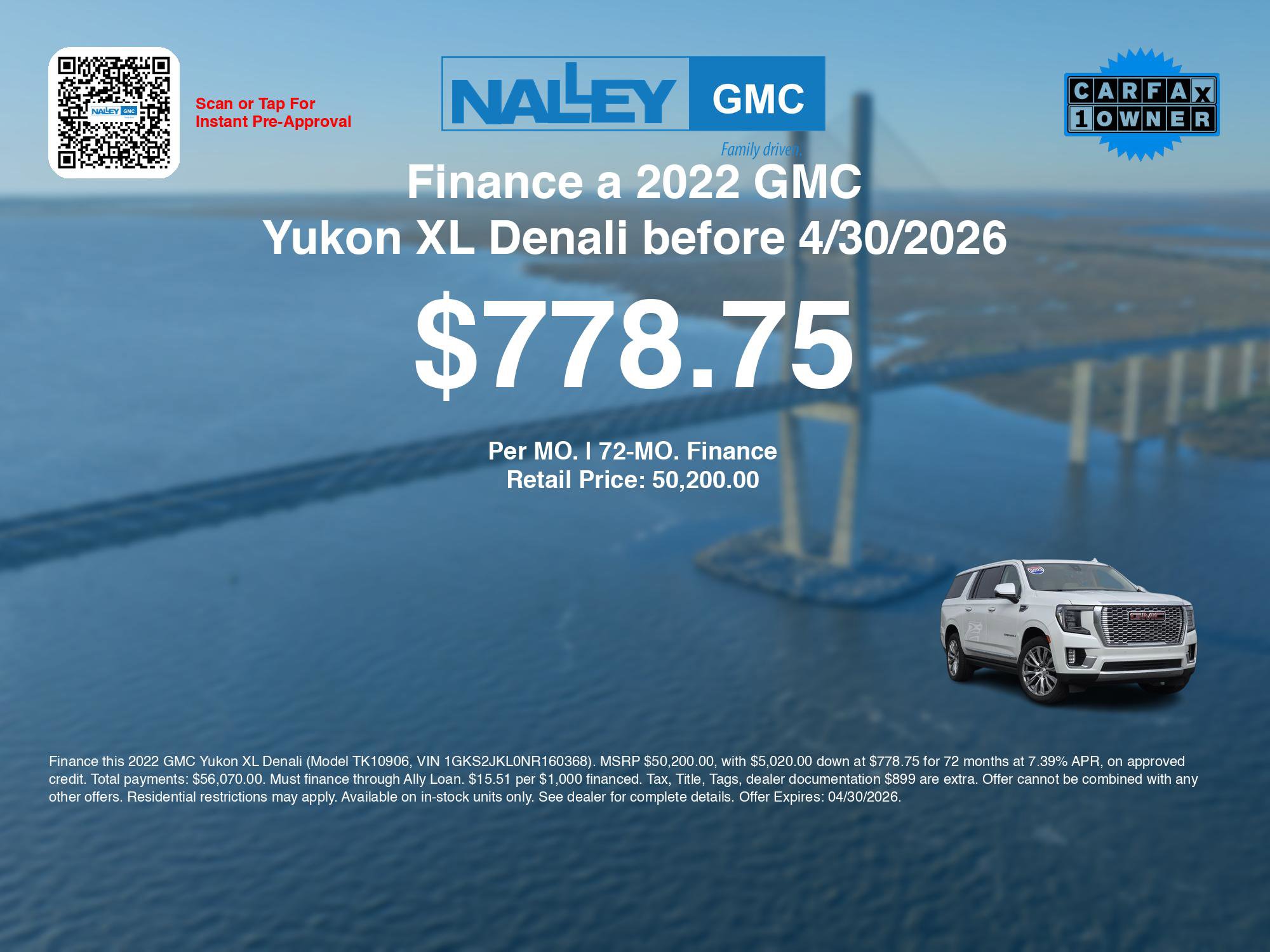 Used 2022 GMC Yukon XL Denali image 3