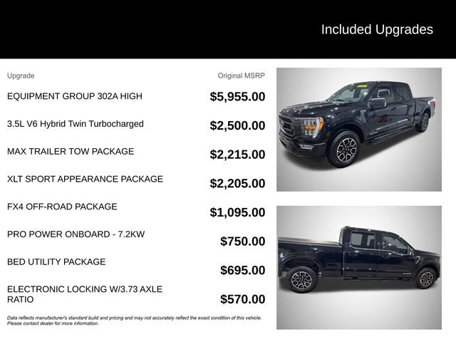 Used 2023 Ford F150 XLT w/ Equipment Group 302A High image 7