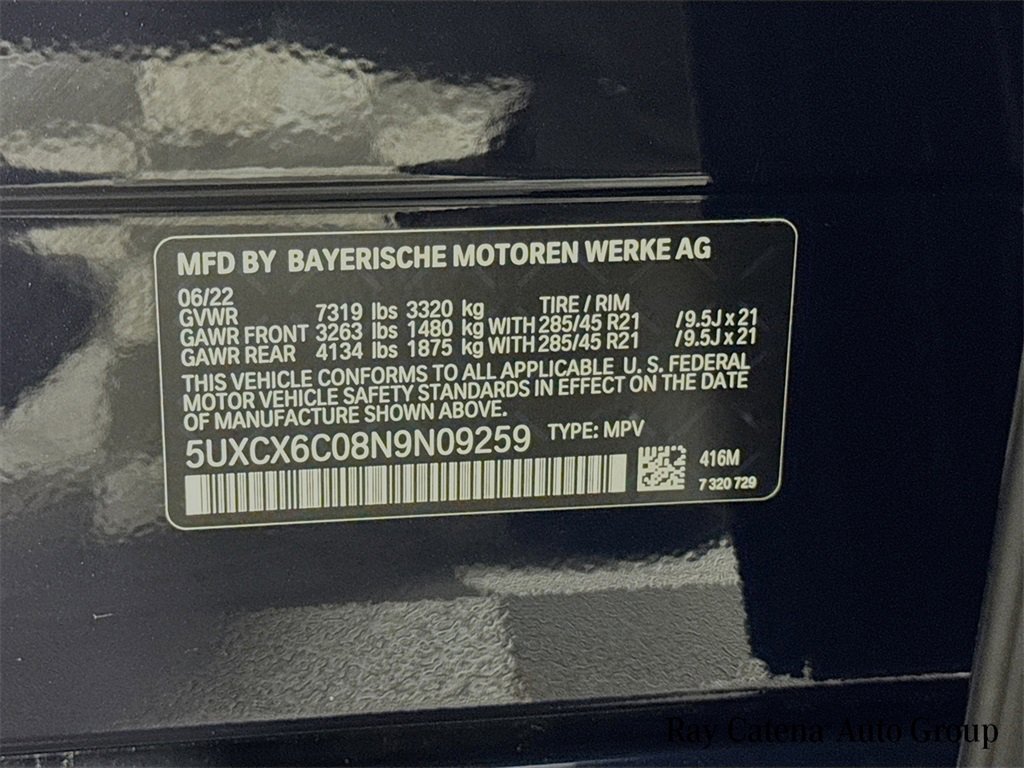 Used 2022 BMW X7 M50i image 35