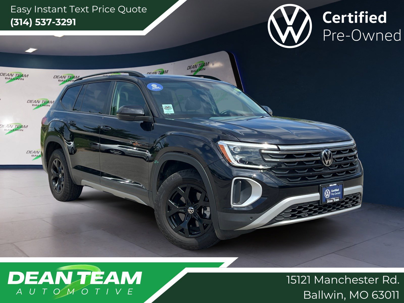 Certified 2024 Volkswagen Atlas Peak Edition SE AWD/4WD image 1