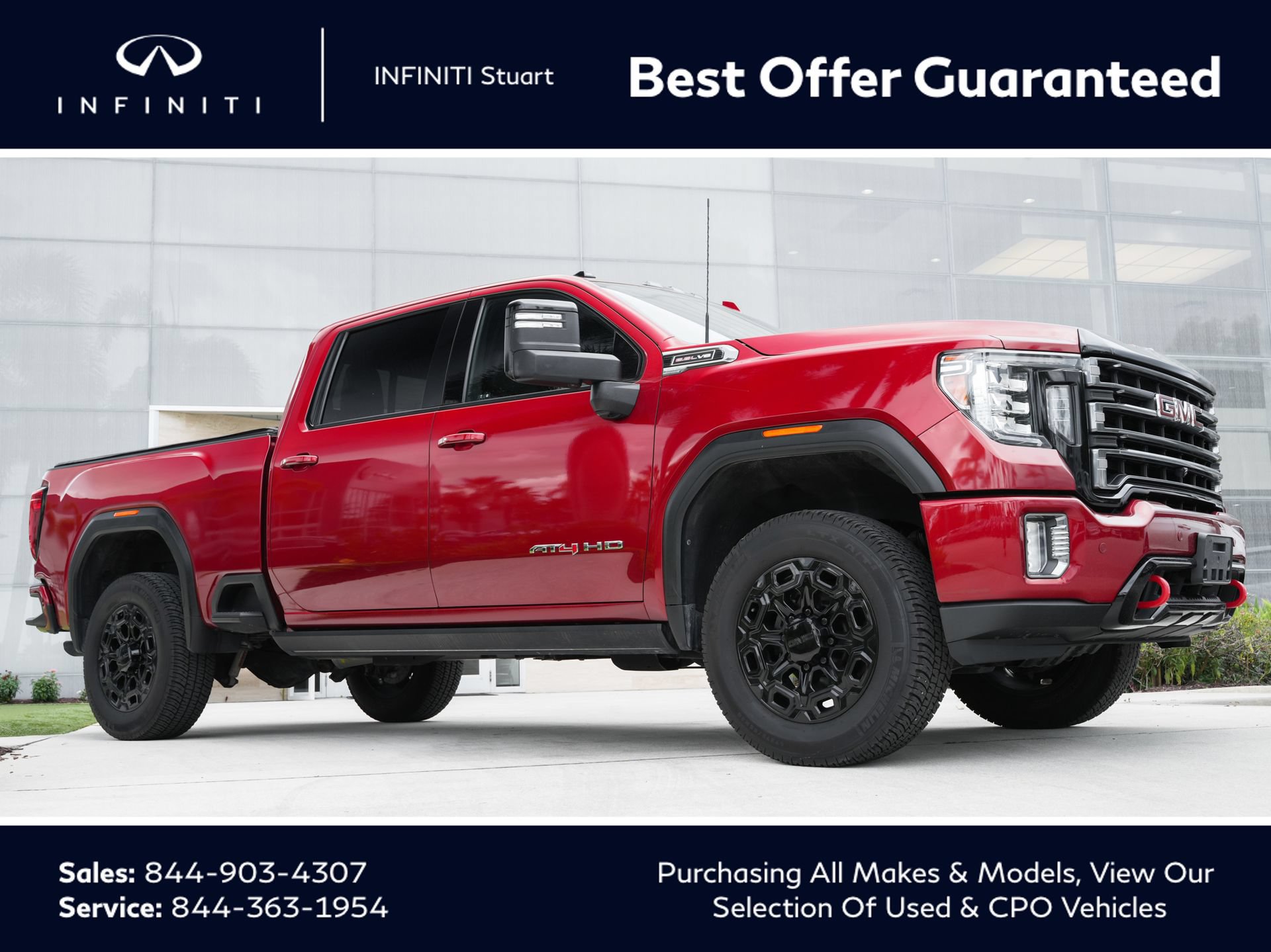 Used 2021 GMC Sierra 2500 AT4 w/ AT4 Premium Plus Package AWD/4WD image 1